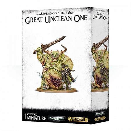 На картинке изображен Фигурка Games Workshop Warhammer: Daemons of Nurgle Great Unclean One 83-41 Фигурка Games Workshop Warhammer: Daemons of Nurgle Great Unclean One 83-41