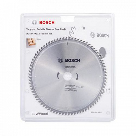 Диск пильный Bosch 254х30 мм 80 зубьев 2608644384
