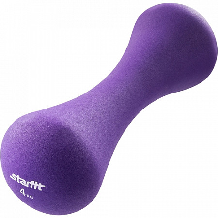 Гантель неопреновая Starfit DB-202 4 кг purple