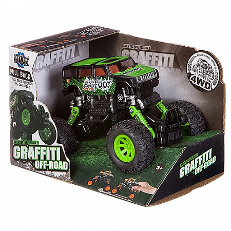 Инерционная машина Shenzhen Toys на пружинной подвеске 4WD В93310