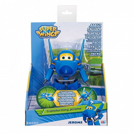 На картинке изображен Трансформер Super Wings Джером YW710230 Трансформер Super Wings Джером YW710230