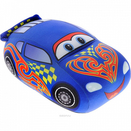 Мягкая игрушка-антистресс СмолТойс Гоночная машинка 2738/СЛ/23