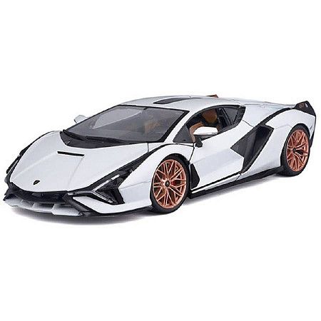 Машинка Bburago 1:18 Lamborghini Sian FKP 37 (18-11046) white