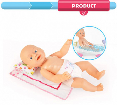 Кукла с аксессуарами Пупс 8007-435