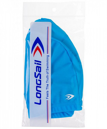 Шапочка для плавания детская LongSail blue