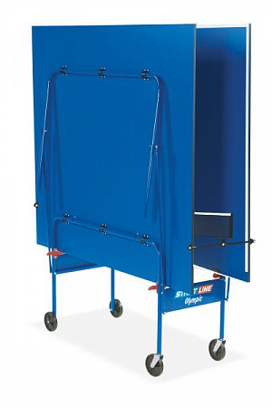 На картинке изображен Теннисный стол складной на роликах Start Line Olympic (без сетки) Теннисный стол складной на роликах Start Line Olympic (без сетки)