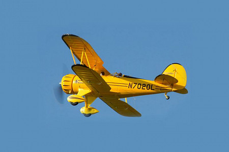 Радиоуправляемый самолёт FMS Waco PNP ROC011P-YEL Yellow