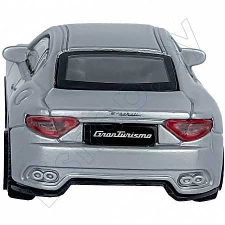 Машинка Bburago 1:43 Maserati GranTurismo 2008 (18-30000/18-30186) silver