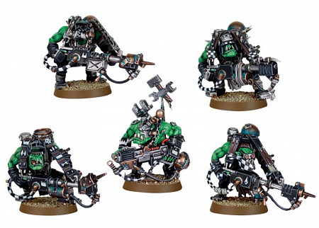 Фигурки Games Workshop Warhammer: Ork Lootas and Burnas 50-22