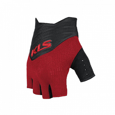На картинке изображен Велоперчатки Kellys Cutout short red Велоперчатки Kellys Cutout short red