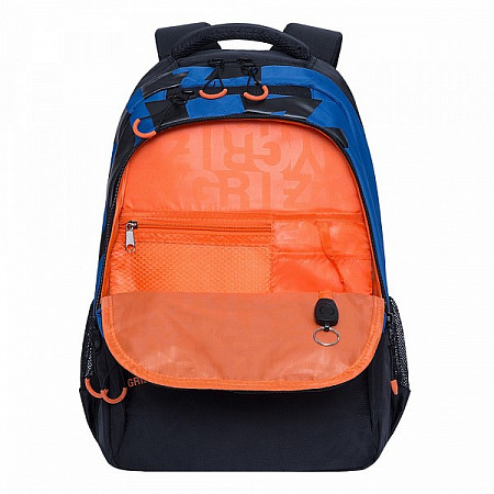 Рюкзак школьный GRIZZLY RU-130-3 /2 blue