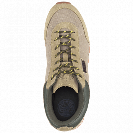 На картинке изображен Полуботинки мужские Jack Wolfskin Mountain Dna Low M khaki / dark moss Полуботинки мужские Jack Wolfskin Mountain Dna Low M khaki / dark moss
