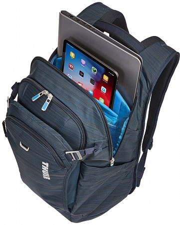 На картинке изображен Рюкзак для ноутбука Thule Construct Backpack 24L CONBP116CBB blue (3204168) Рюкзак для ноутбука Thule Construct Backpack 24L CONBP116CBB blue (3204168)