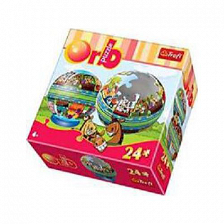 На картинке изображен Пазл объемный Локомотив 60211 Пазл объемный Локомотив 60211