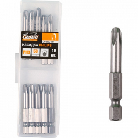 Насадка крестообразная Gepard PH3 5 см GP3602-50