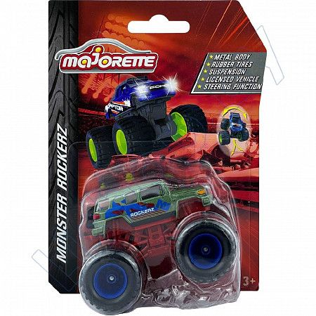 Машинка Majorette Monster Rockerz Toyota FJ Cruiser (212057255) green/red