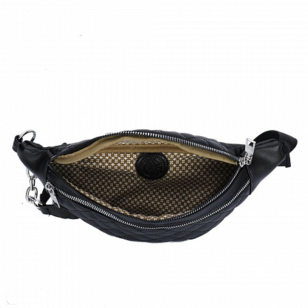 Поясная сумка женская Ors Oro OPS-0159 black