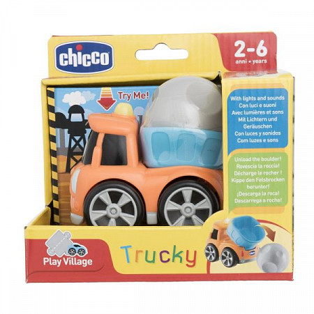 Игрушка-машинка Chicco Строитель Trucky 00009355000000