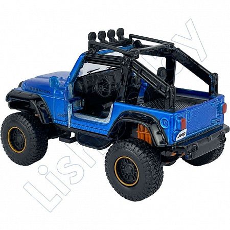 Машинка Maisto 2003 Jeep Wrangler Rubicon (21205) blue