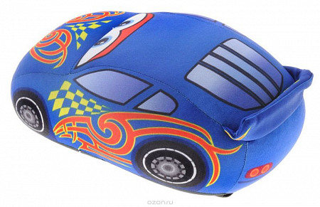Мягкая игрушка-антистресс СмолТойс Гоночная машинка 2738/СЛ/23