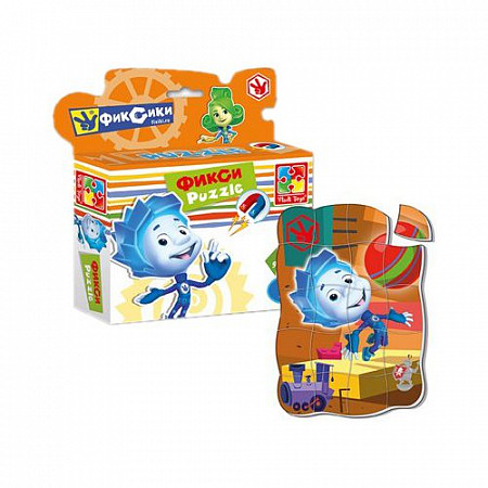 На картинке изображен Магнитные пазлы Фиксики (20 элементов) VT1504-26 Магнитные пазлы Фиксики (20 элементов) VT1504-26