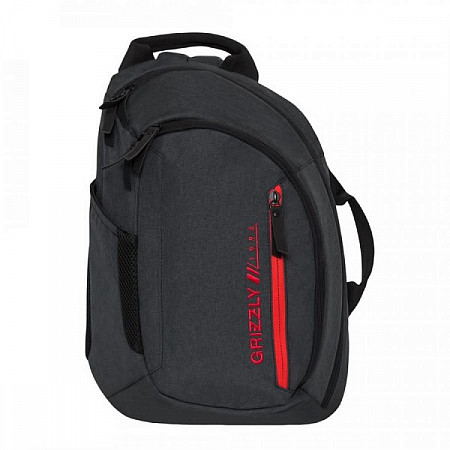 Городской рюкзак GRIZZLY RQ-914-2 /3 black/red