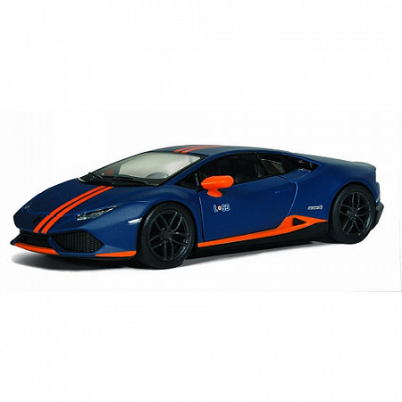 Модель авто инерционная Kinsmart Lamborghini Huracan LP610-4 Aviomatte KT5401W Blue