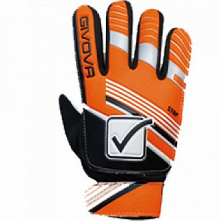Перчатки вратаря Givova Guanto Stop Portiere GU09 orange/black