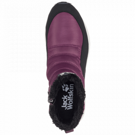 На картинке изображен Полуботинки женские Jack Wolfskin Nevada Ride Low W purple / phantom Полуботинки женские Jack Wolfskin Nevada Ride Low W purple / phantom