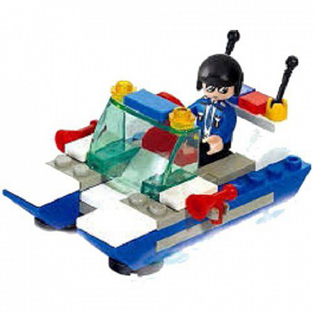 Конструктор Sluban Полицейский спецназ Полицейский катер M38-B0116