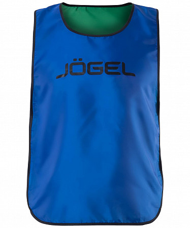 На картинке изображен Манишка двухсторонняя Jogel Reversible Bib blue/green Манишка двухсторонняя Jogel Reversible Bib blue/green