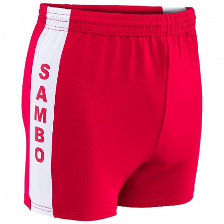 Шорты для самбо Basefit SS-01 red