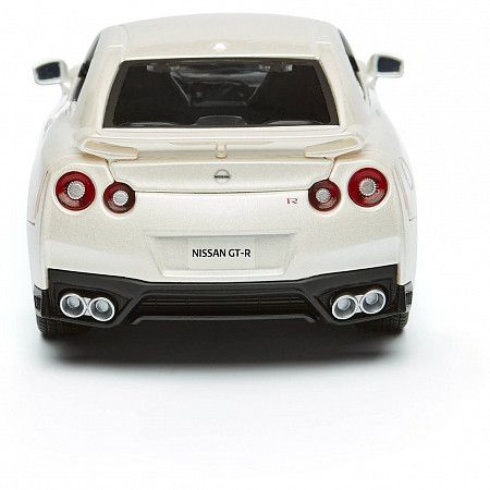 Машинка Bburago 1:24 Nissan GT-R (18-21082) white
