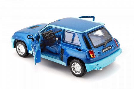 Коллекционная машина Bburago Renault 5 Turbo (18-43215) blue
