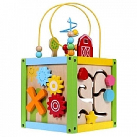Развивающая игрушка Eco Toys Куб для малышей 1004P