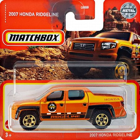 Машинка Matchbox 2007 Honda Ridgeline 96/100 (C0859 HFT17) mainline 2022