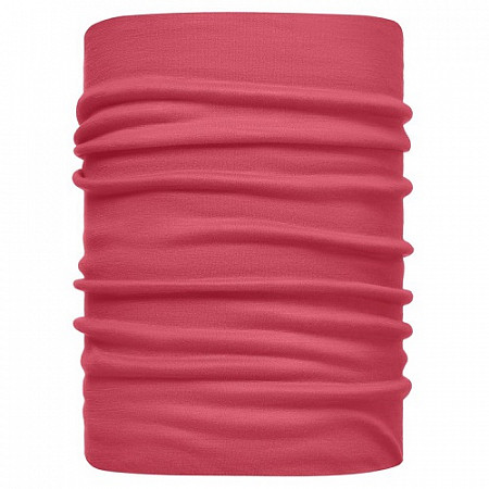 Шарф Buff Neckwarmer Wool Solid Plum purple/pink