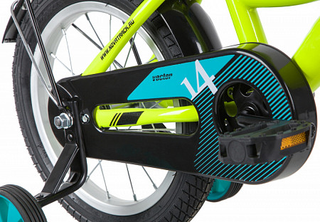 Велосипед Novatrack Vector 14" (2020) 143VECTOR.GN20 light green