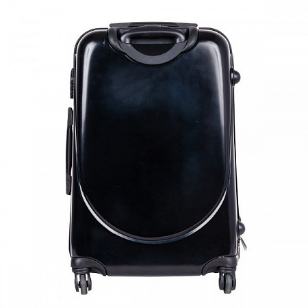 На картинке изображен Чемодан малый Polar Р1053 20" 3-ой black Чемодан малый Polar Р1053 20" 3-ой black