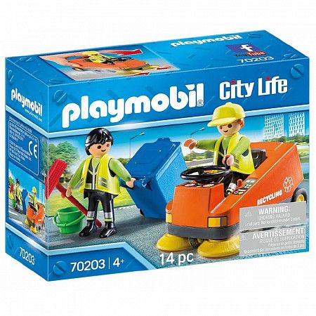 Игровой набор Playmobil Уборочная Машина 70203