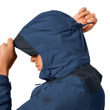 Куртка мужская Jack Wolfskin Brecon Range Jkt M dark indigo