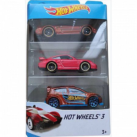 Набор машинок Hot Wheels 3 шт. (K5904) №6