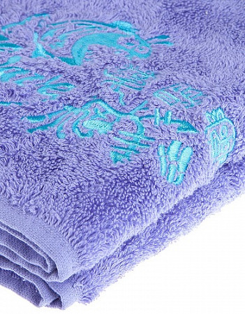 Полотенце Mad Wave Fish Towel purple/blue