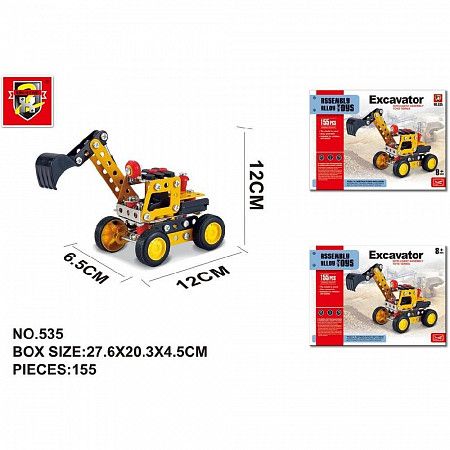 Конструктор UniToys Экскаватор (535)