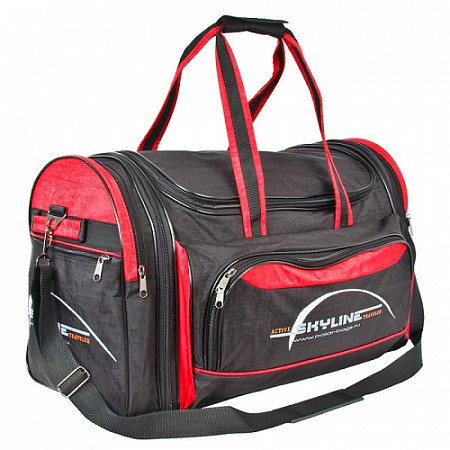 Спортивная сумка Polar 6069.1с black/burgundy