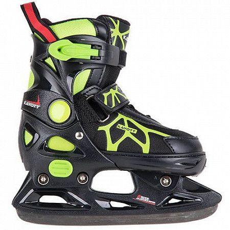 Раздвижные коньки Tech Team Kayot 2021 black/lime