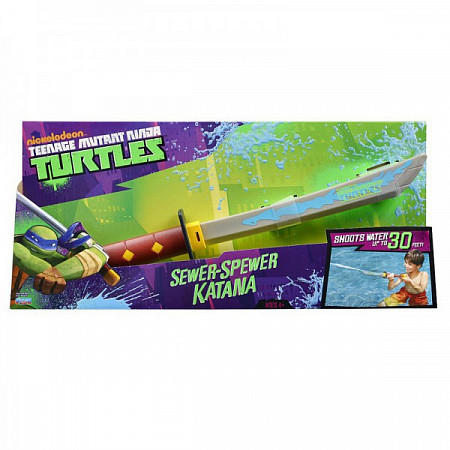 Водяное оружие Playmates Черепашки-ниндзя Меч Леонардо 92260 92261