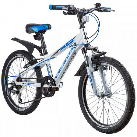 На картинке изображен Велосипед Novatrack Lumen 20" (2019) White 20AH6V.LUMEN.WT9 Велосипед Novatrack Lumen 20" (2019) White 20AH6V.LUMEN.WT9