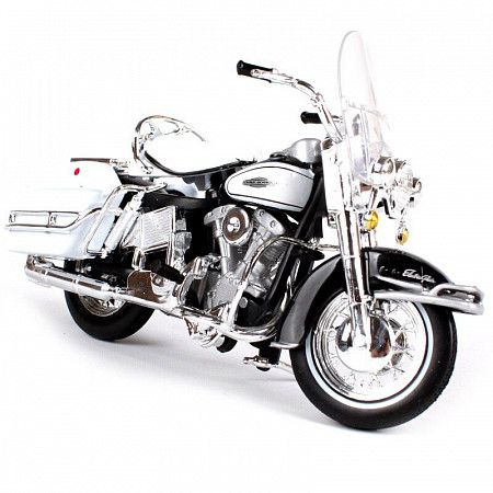 Масштабная модель мотоцикла Maisto 1:18 Harley Davidson 2008 FLSTSB Cross Bones (31360) white