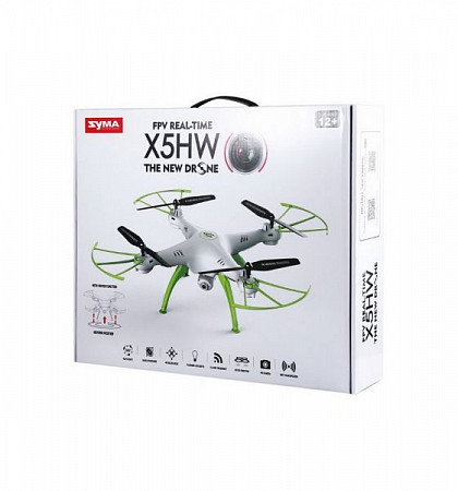 Квадрокоптер Syma с барометром и Wi-fi камерой X5HW